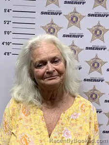Mugshot of SHIRLEY LANG CHILDERS booked in Morgan County, Alabama on June 3, 2026