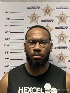 Mugshot of Jarvis Cortez Reedus booked in Morgan County, Alabama on August 19, 2026