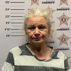 Mugshot of JENNIFER GWEN LEDLOW booked in Morgan County, Alabama on July 2, 2026