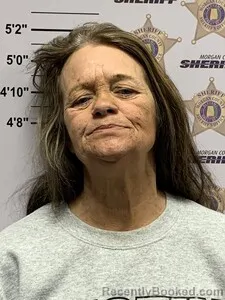 Mugshot of ANNETTE DARLENE WRIGHT booked in Morgan County, Alabama on March 28, 2026