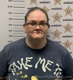 Mugshot of REBECCA SHARON JOHNSEN booked in Morgan County, Alabama on June 10, 2026