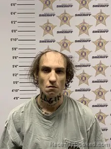 Mugshot of TYLER MAURICE MOORE booked in Morgan County, Alabama on March 23, 2026