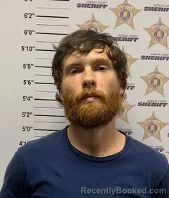 Mugshot of BRANDON SHANE MONTGOMERY booked in Morgan County, Alabama on March 8, 2026