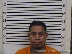 Mugshot of MEJIA SANTOS booked in Pickens County, Alabama on July 18, 2026