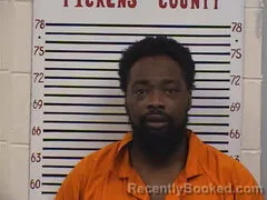 Mugshot of Brandon Brown booked in Pickens County, Alabama on August 14, 2026