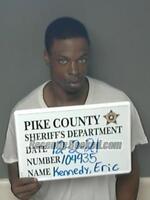 Booking photo from Pike County, Alabama