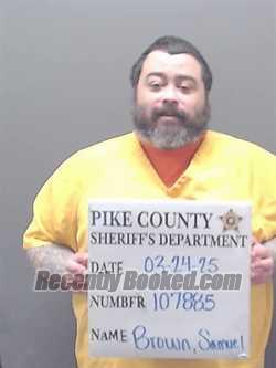 Booking photo from Pike County, Alabama
