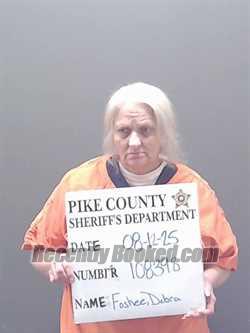 Booking photo from Pike County, Alabama