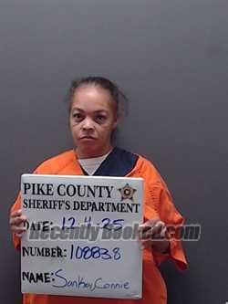 Booking photo from Pike County, Alabama