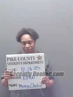 Booking photo from Pike County, Alabama