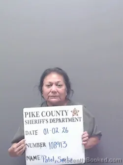 Booking photo from Pike County, Alabama