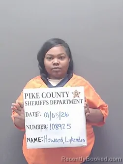 Mugshot of LYKENDRA HOWARD