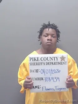 Mugshot of TREYVON DEMON FLOWERS