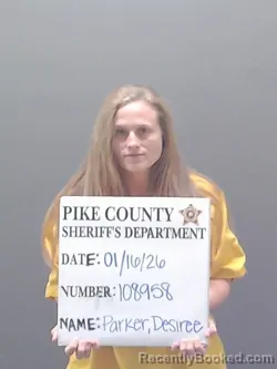 Mugshot of DESIREE LYNN PARKER