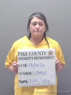 Booking photo from Pike County, Alabama