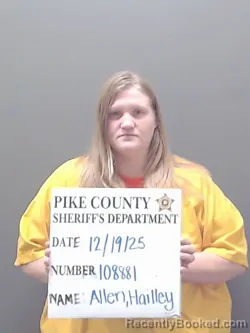 Mugshot of HAILLEY BROOKE ALLEN