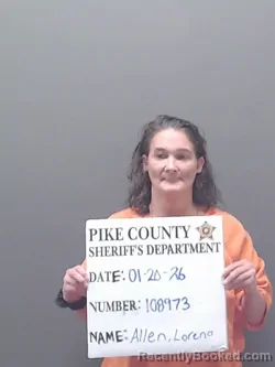 Mugshot of LORENA ALLEN