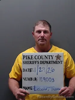 Mugshot of THOMAS JARED LEDBETTER