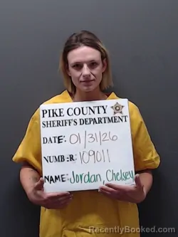 Mugshot of CHELSEY BRIANNA JORDAN