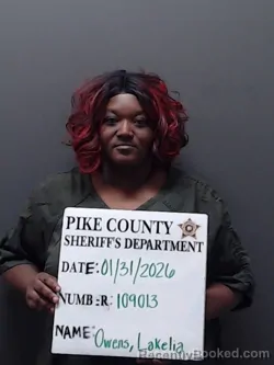 Mugshot of LAKELIA QUSHAWN OWENS
