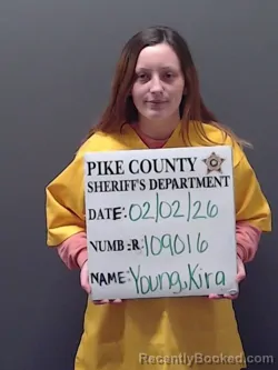 Mugshot of KIRA MARIE YOUNG