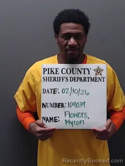 Mugshot of MYRON JERMAINE FLOWERS