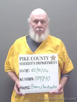 Mugshot of CHRISTOPHER LEE BROWN