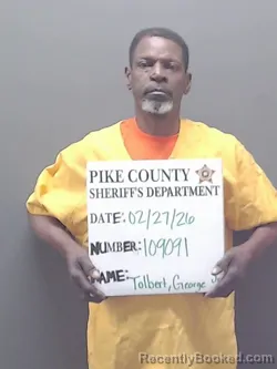 Mugshot of GEORGE EDWARD JR TOLBERT