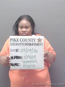 Mugshot of REGINA RESHAY THOMPSON