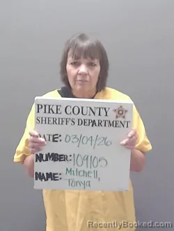Mugshot of TONYA LITTLE MITCHELL