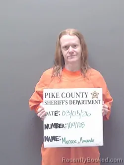 Mugshot of AMANDA DARLENE MUNROE