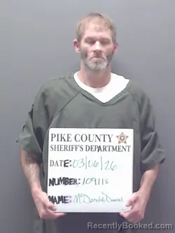 Mugshot of DANIEL MCDONALD