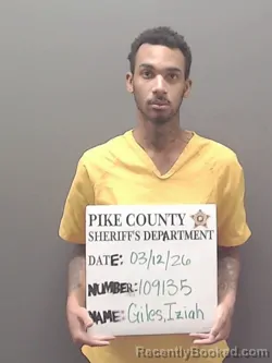 Mugshot of IZIAH MARQUISE GILES
