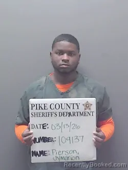 Mugshot of JYMARION MARQUEZ PIERSON