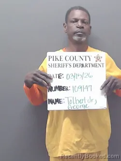Mugshot of GEORGE EDWARD JR TOLBERT