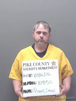 Mugshot of DAVID ALAN JR POWELL