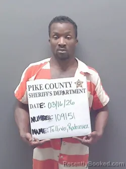 Mugshot of RODERZUEZ TOLLIVER