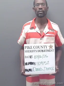 Mugshot of DERRICK DEMOND DANIELS