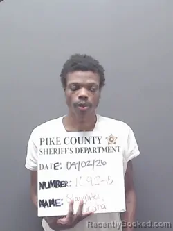 Mugshot of JOSHA SLAUGHTER booked in Pike County, Alabama on April 2, 2026