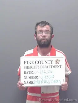 Mugshot of BREN SCOTT BENTLEY booked in Pike County, Alabama on April 22, 2026