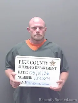 Mugshot of JOSHUA CODY GRAHAM booked in Pike County, Alabama on May 1, 2026