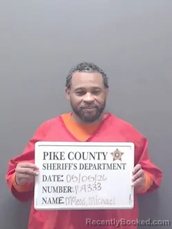 Mugshot of MICHAEL DESHAWN MCLEOD booked in Pike County, Alabama on May 5, 2026
