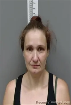 Mugshot of Danielle Elizabeth Davis booked in Randolph County, Alabama on June 9, 2026