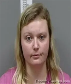 Mugshot of Kassie Jerolyn Johnson booked in Randolph County, Alabama on April 7, 2026