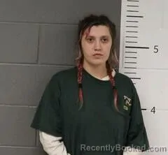 Mugshot of HAYLEE MILLER booked in St Clair County, Alabama on July 12, 2026