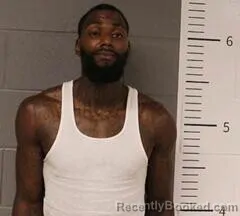 Mugshot of Derick Brown booked in St Clair County, Alabama on August 13, 2026
