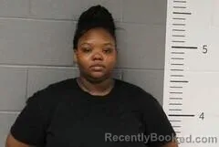 Mugshot of Ja'kerria Cross booked in St Clair County, Alabama on August 14, 2026
