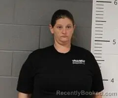 Mugshot of Nicole Whitten booked in St Clair County, Alabama on October 8, 2026