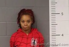 Mugshot of Ta'myah Thomas booked in St Clair County, Alabama on October 14, 2026