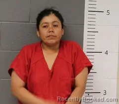 Mugshot of Leonila Cervantes booked in St Clair County, Alabama on October 20, 2026